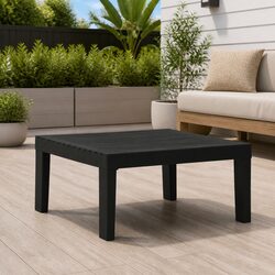 Specifications of the Grey Plastic Garden Lounge Table