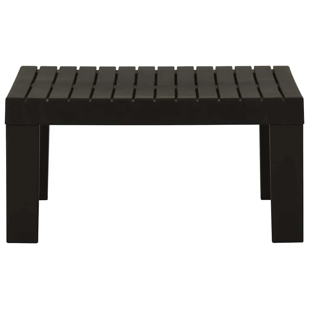 2 Piece Grey Garden Lounge Set for Outdoor Use with Cushions