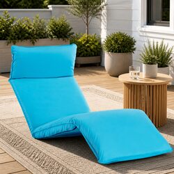 Specifications of Blue 5-Level Adjustable Sunlounger