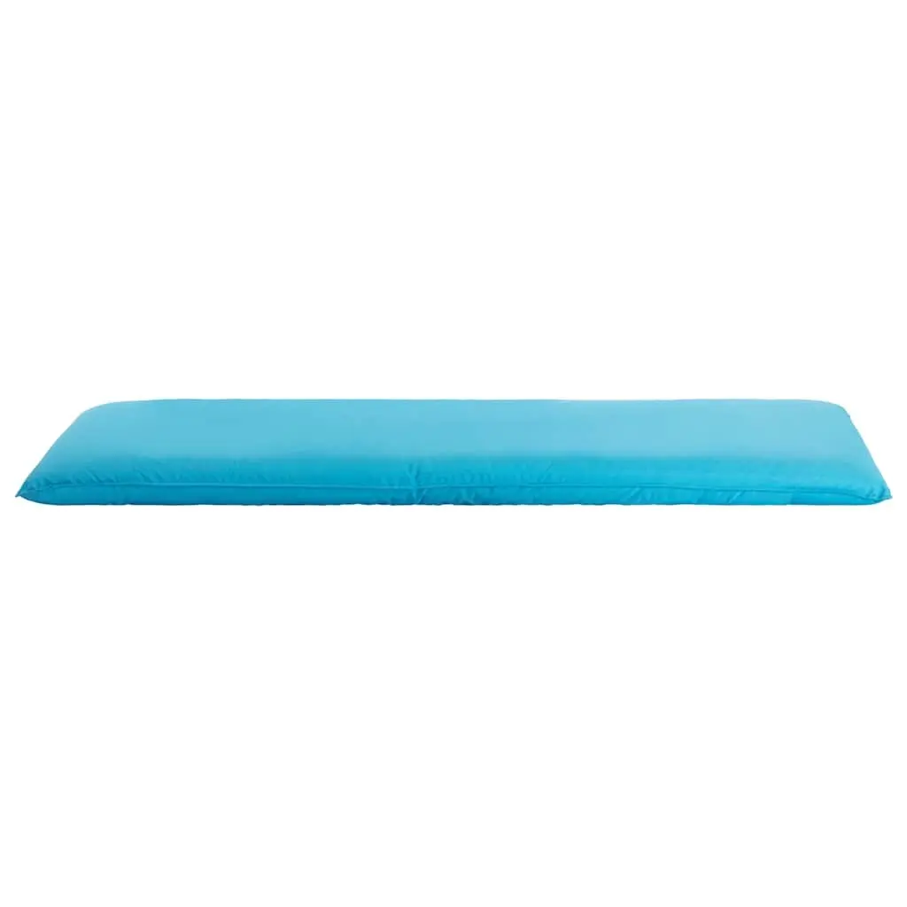 Foldable Sunlounger for Garden Beach Blue 5-Level Adjustable