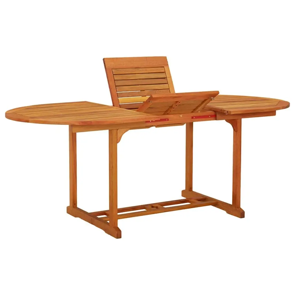 Solid Wood Extendable Garden Table