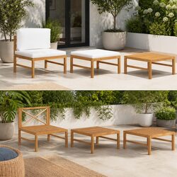 Specifications of the 3-Piece Outdoor Lounge Set