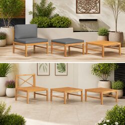 3-Piece Outdoor Sectional Lounge Set Specifications