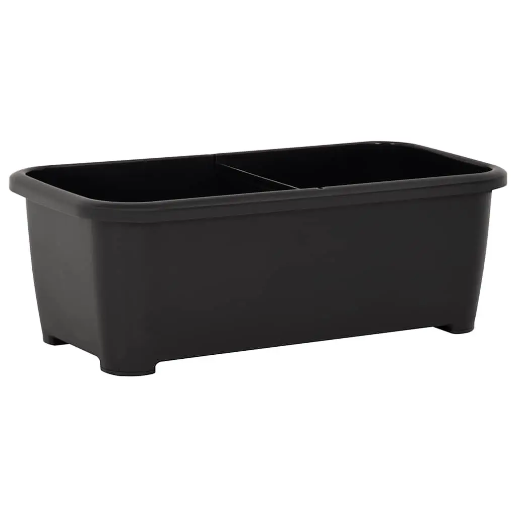 Raised Garden Bed Planter Box Indoor Outdoor 77x38.7x82cm Anthracite