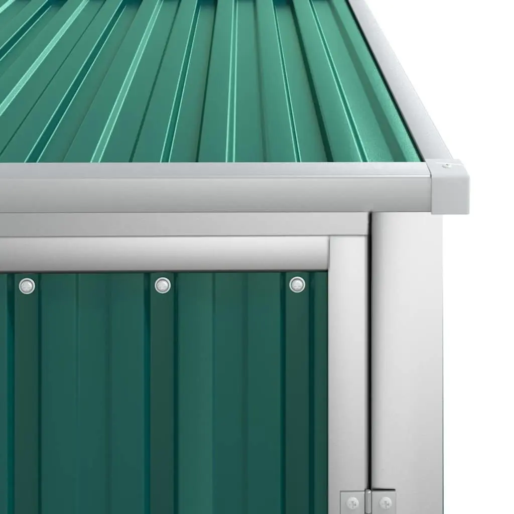 Garden Tool Shed Outdoor 88x89x161cm Galvanised Steel Storage