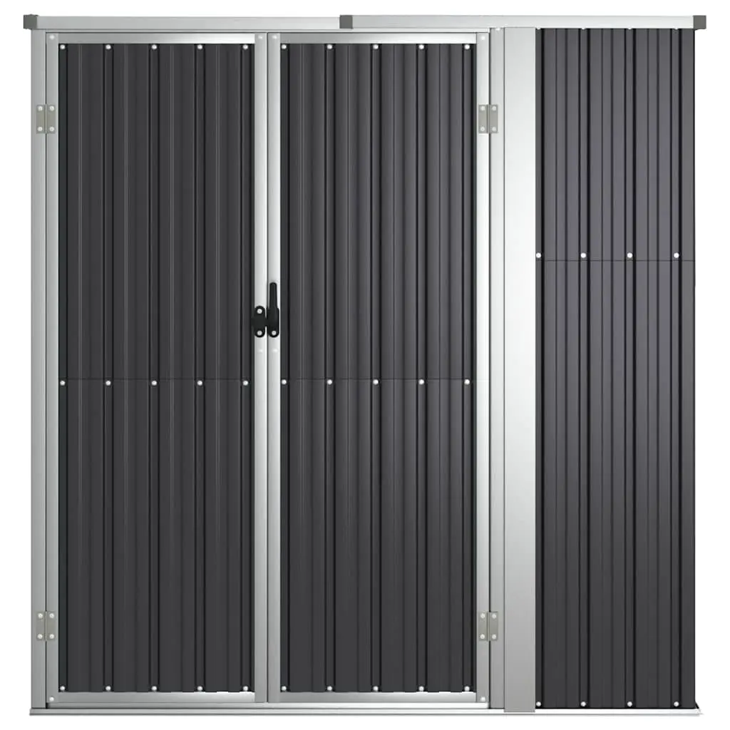 Anthracite Garden Tool Shed for Storage