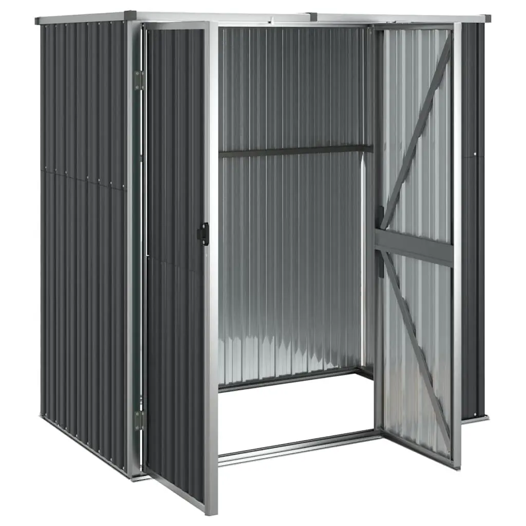 Anthracite Garden Tool Shed for Storage