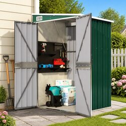 Wall-mounted Garden Shed Specifications: 118x100x178cm