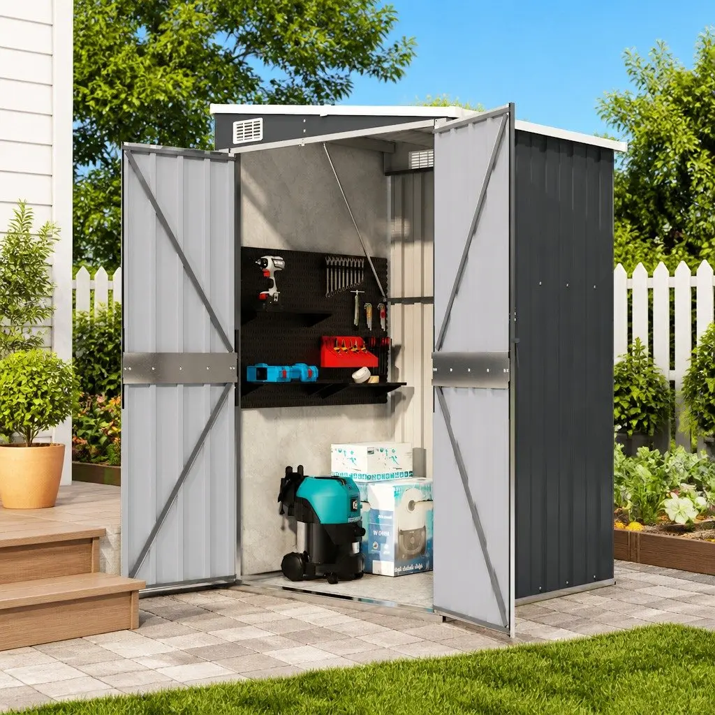 Wall-mounted Garden Shed Anthracite