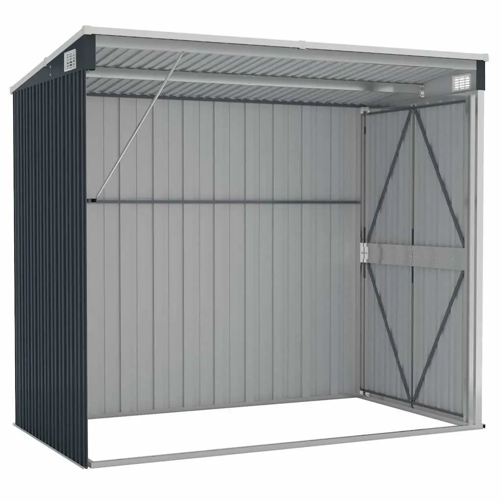 Wall-Mounted Garden Shed in Anthracite