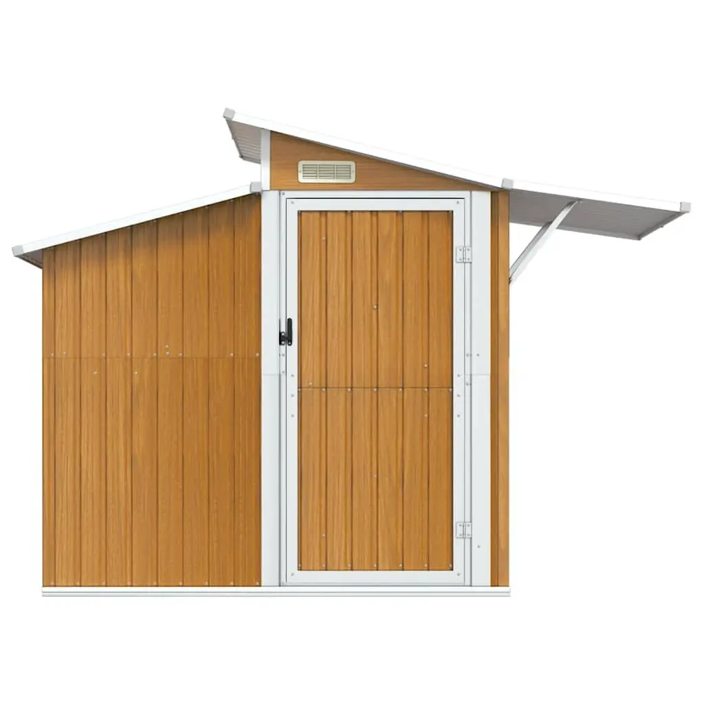 Garden Shed Outdoor Storage Tool House Galvanised Steel 270x130x208.5cm