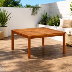 Specifications for Solid Acacia Wood Coffee Table 85x85 cm