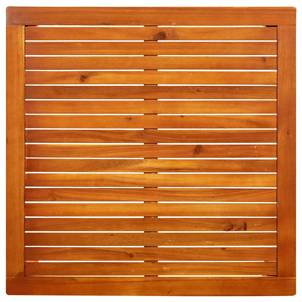 Solid Acacia Wood Coffee Table 85x85 cm