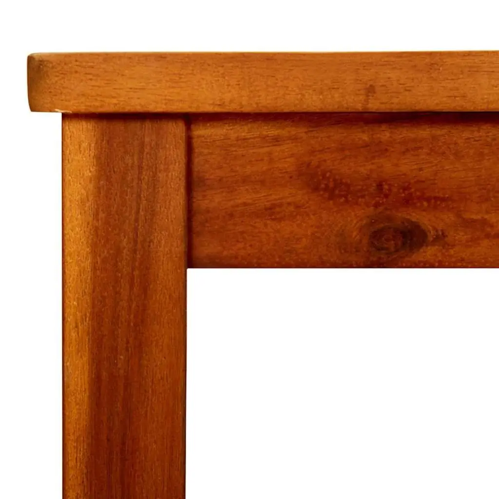 Solid Acacia Wood Coffee Table 85x85 cm