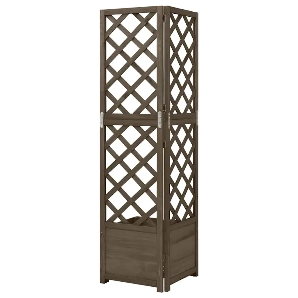 Corner Trellis Planter Box Garden Climbing Support Flowers Plants Outdoor Patio