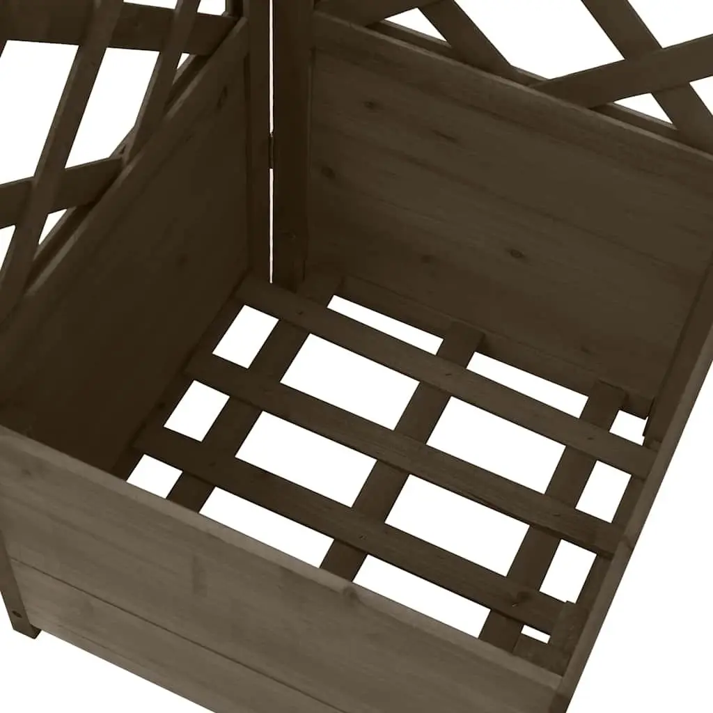 Corner Trellis Planter Box Garden Climbing Support Flowers Plants Outdoor Patio