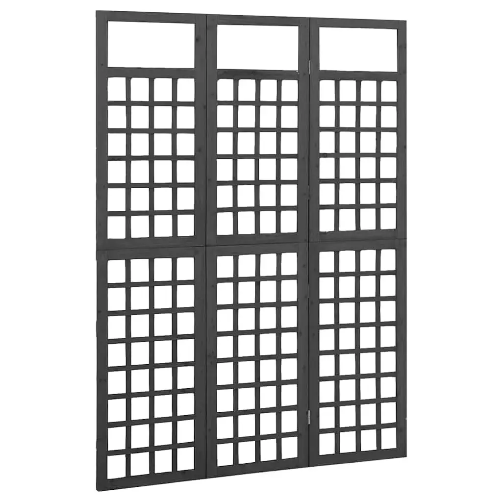 3-Panel Room Divider Trellis