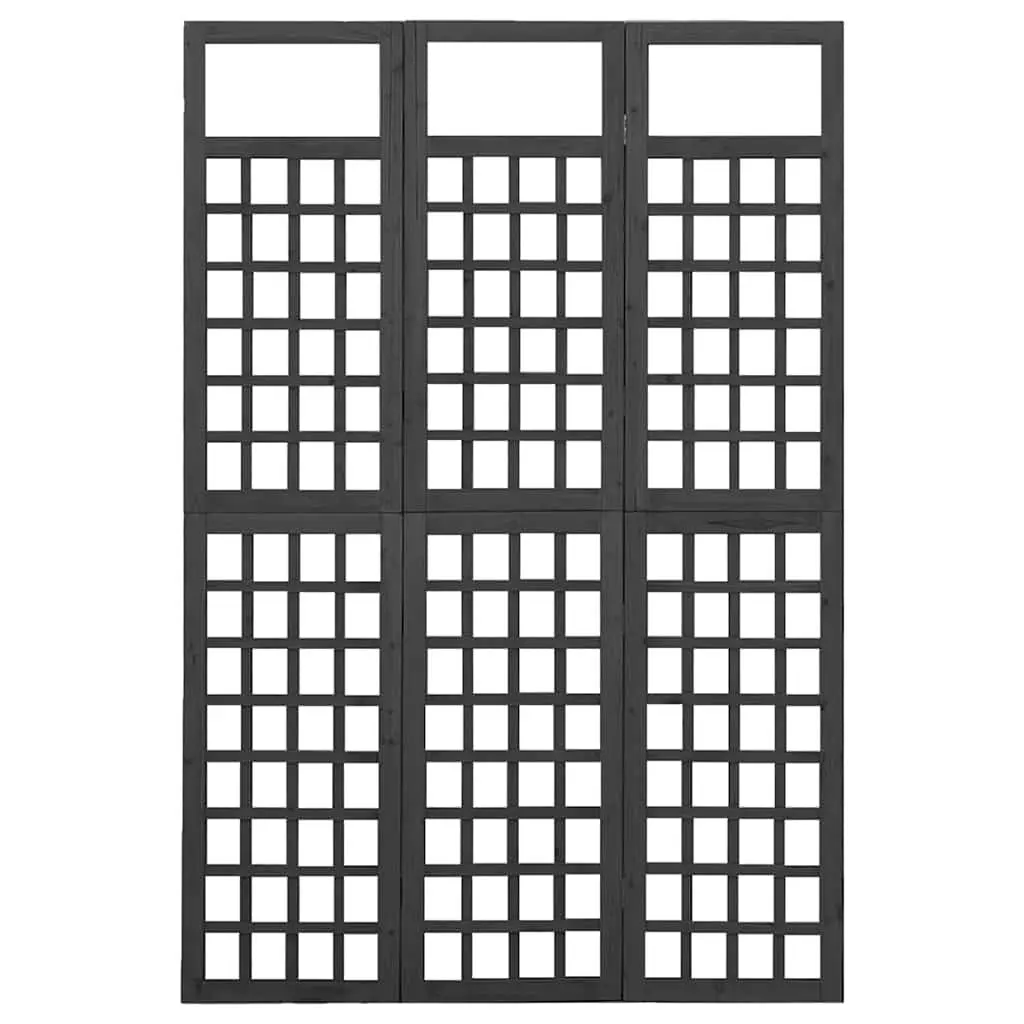 3-Panel Room Divider Trellis