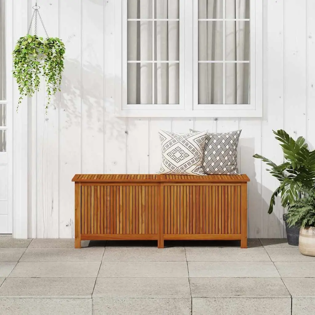 Wooden Storage Box Outdoor Use 150x50x58 cm