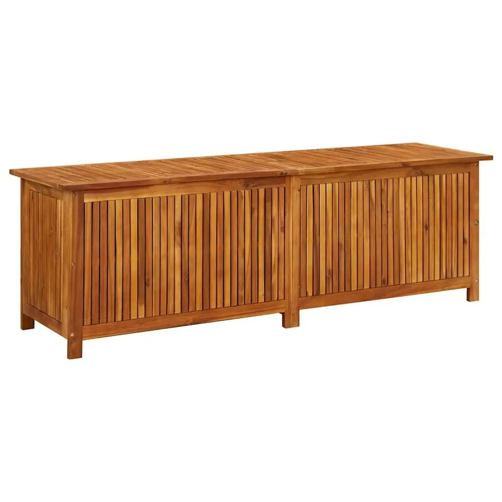 Garden Storage Box Outdoor Furniture 175x50x58 cm Solid Wood