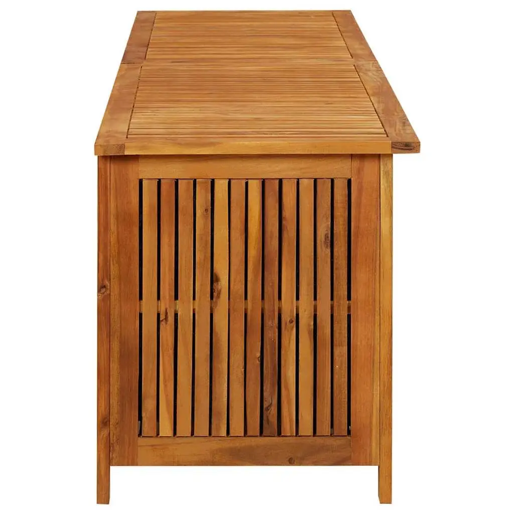Garden Storage Box 200x50x58 cm Solid Wood Outdoor Cushion Pillow Deck Box
