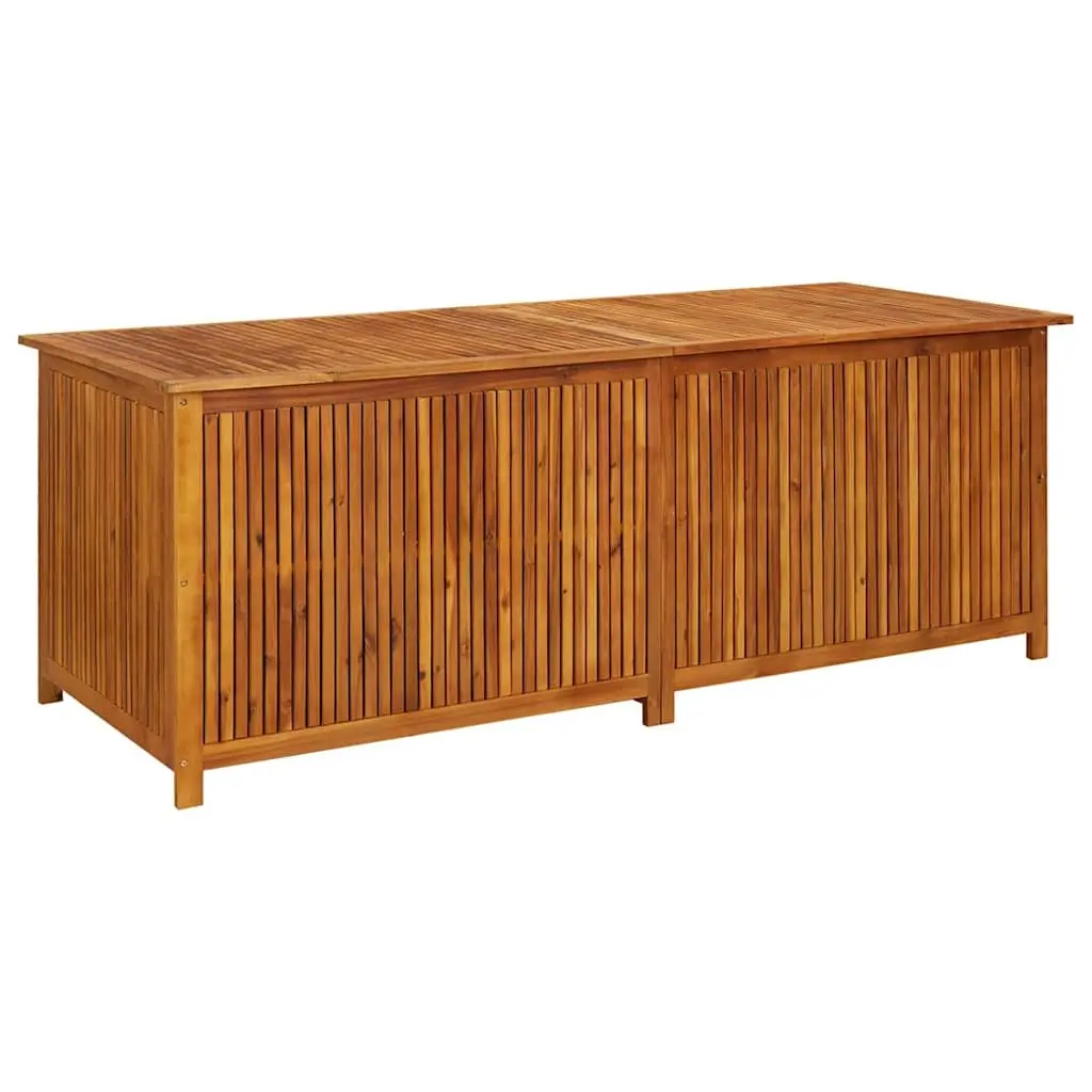 Garden Storage Box Outdoor Use 200x80x75 cm Solid Wood