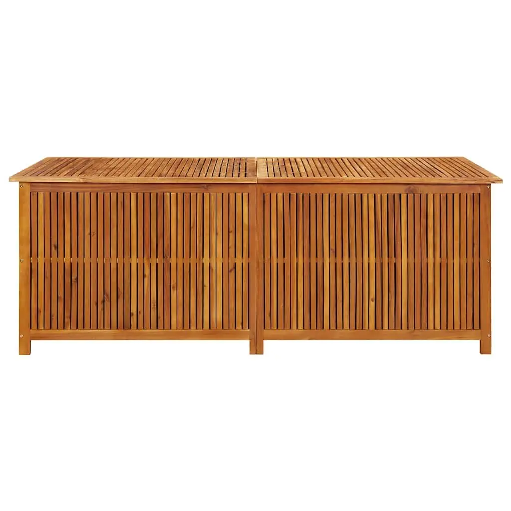Garden Storage Box Outdoor Use 200x80x75 cm Solid Wood