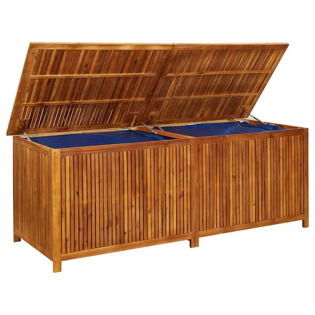 Garden Storage Box Outdoor Use 200x80x75 cm Solid Wood