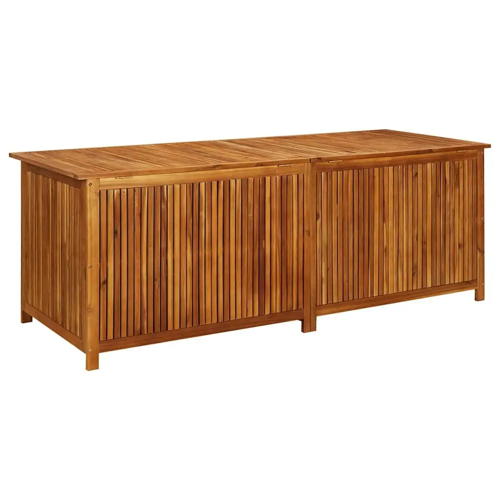 Garden Storage Box Outdoor Use 200x80x75 cm Solid Wood