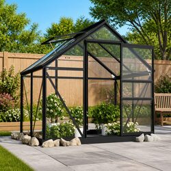 Technical Specifications of 36 Tempered Glass Greenhouse Panels