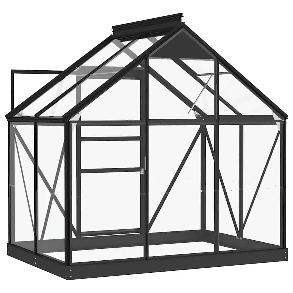 Greenhouse Glass Panels for Garden 36 Piece Transparent Tempered Glass
