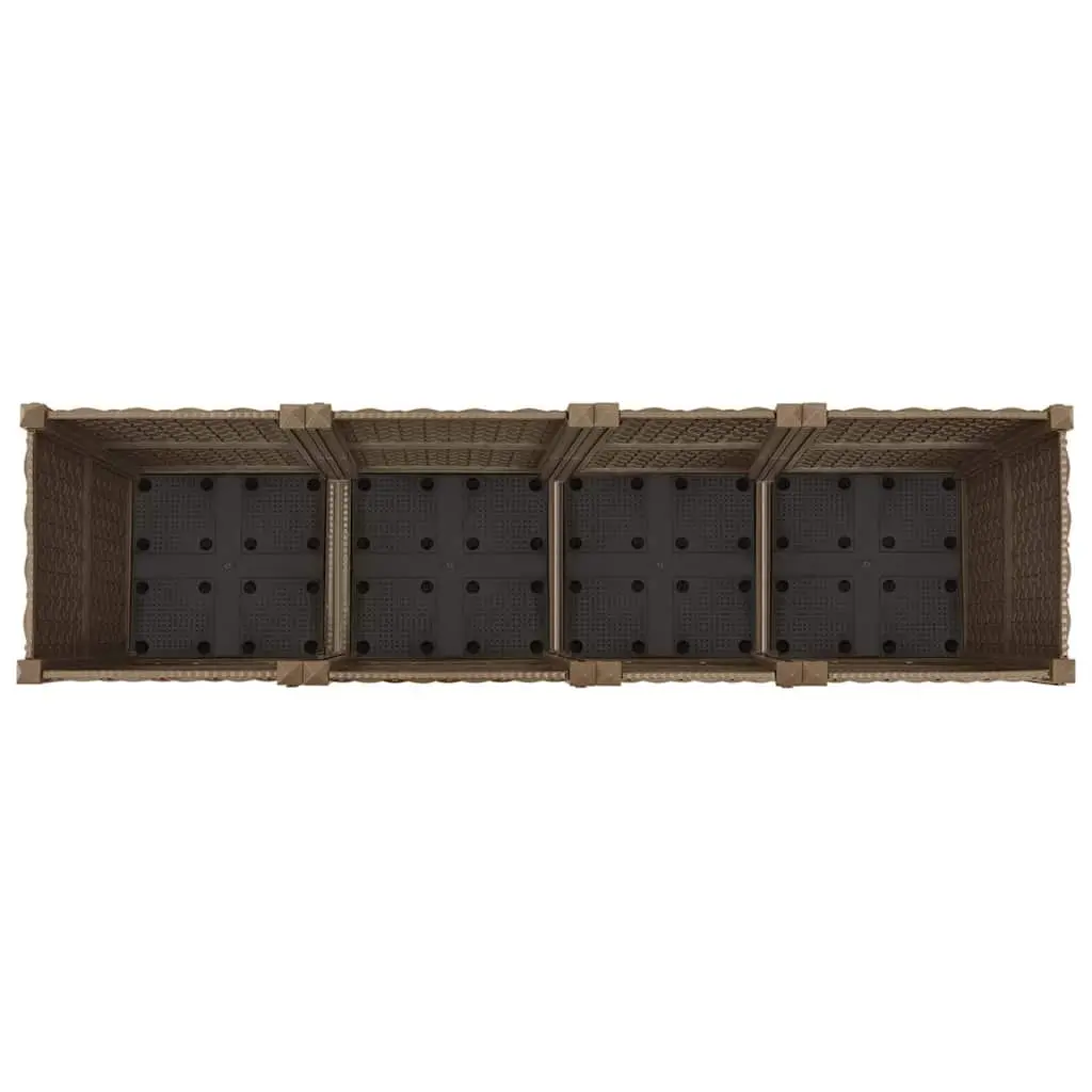 Raised Garden Bed Outdoor Planter Box 160x40x38cm