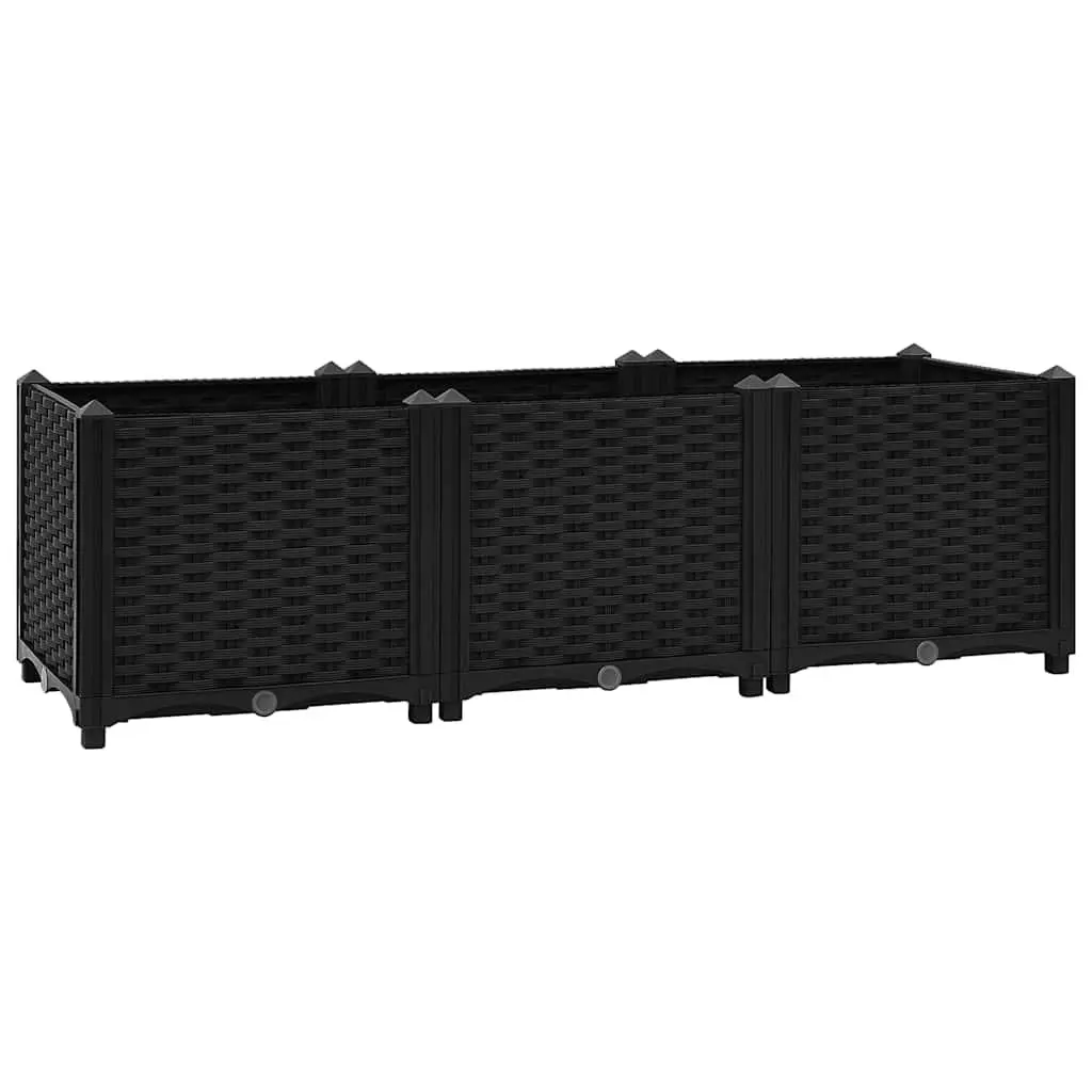 Raised Garden Bed Planter Box Outdoor 120x40x38 cm