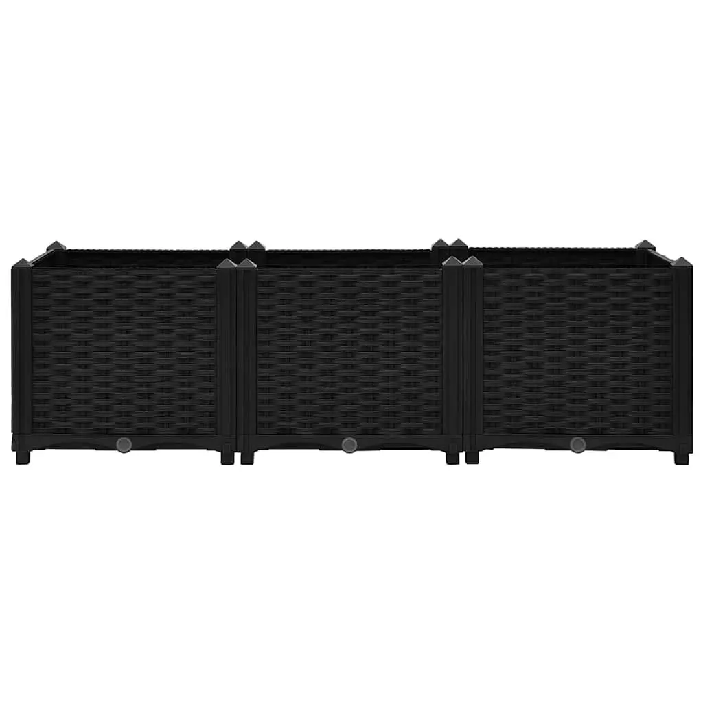 Raised Garden Bed Planter Box Outdoor 120x40x38 cm