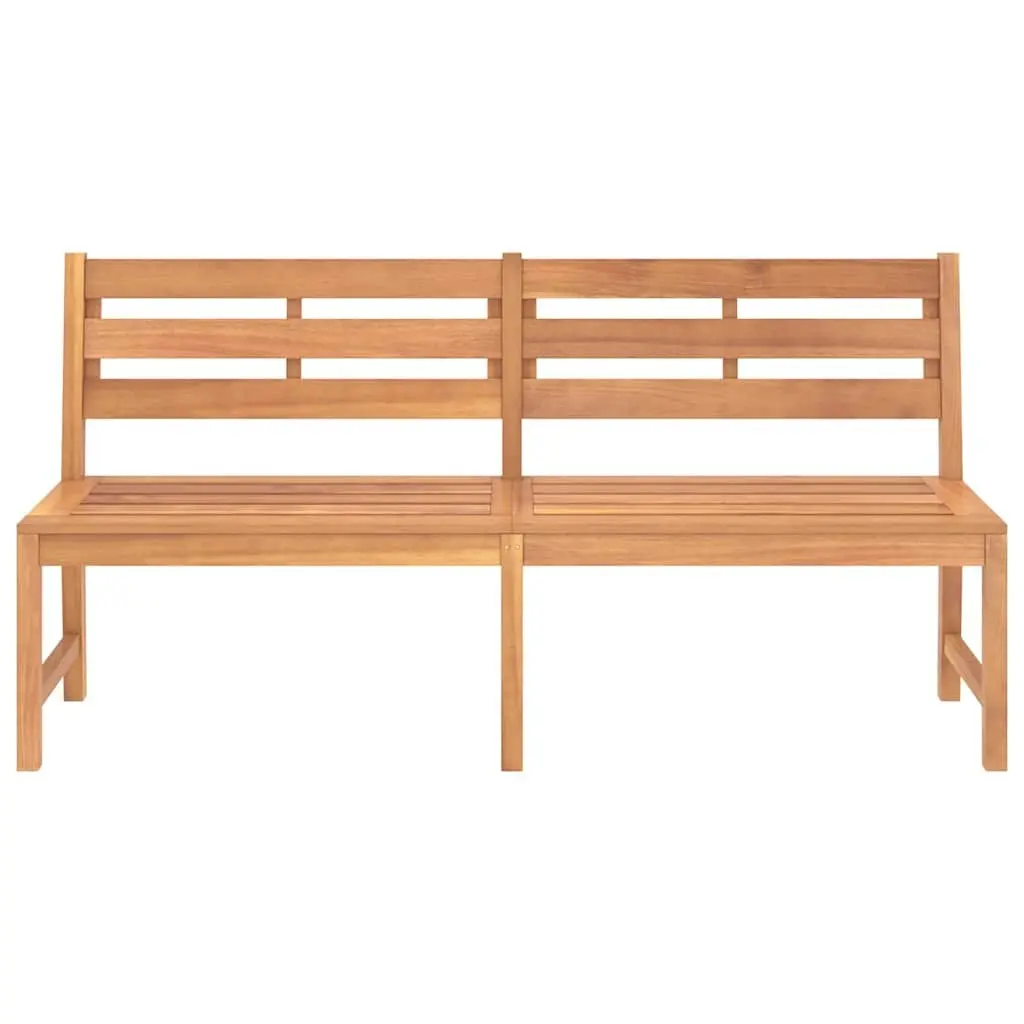 Garden Bench Outdoor Patio Seating 180cm Solid Teak Wood