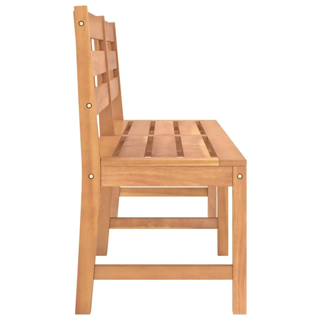 Garden Bench Outdoor Patio Seating 180cm Solid Teak Wood