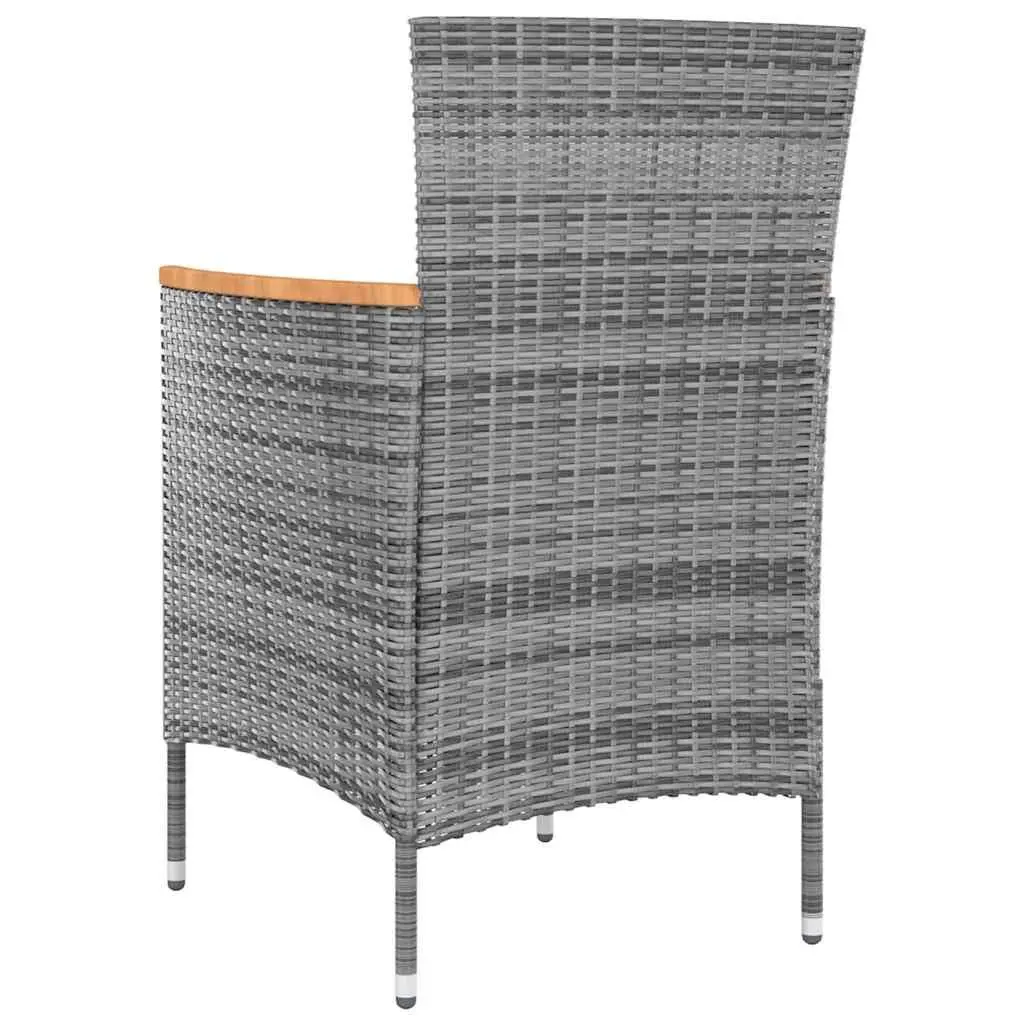 4-Piece Outdoor Dining Chair Set