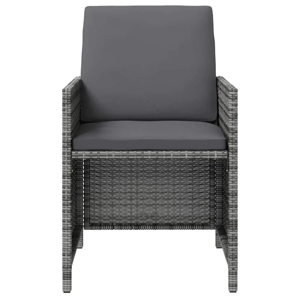 4-Piece Garden Chair and Stool Set