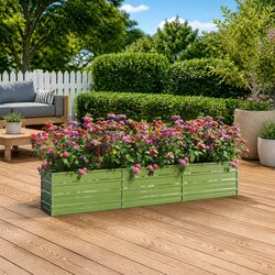 Specifications of Raised Garden Bed 240x40x45 cm