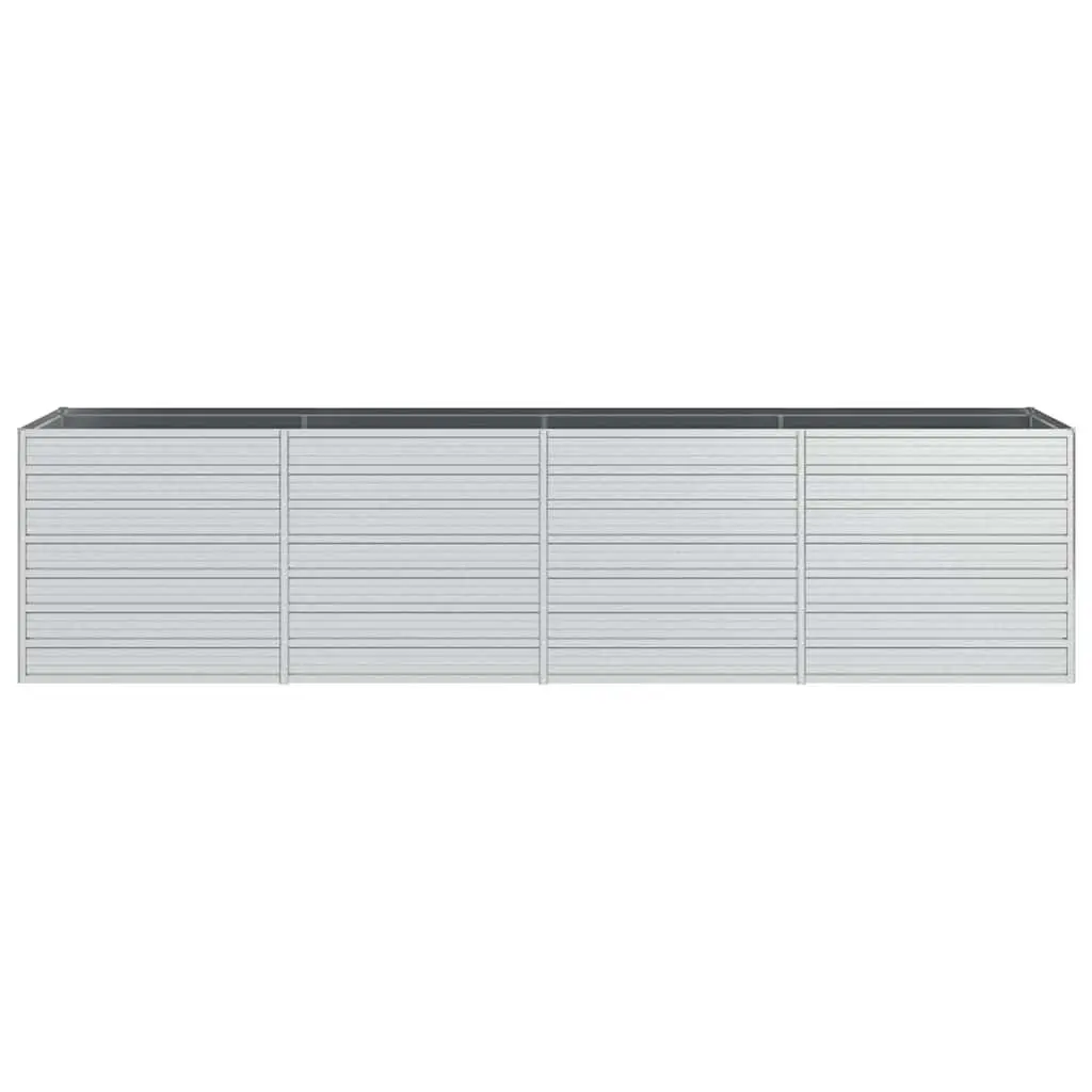 Galvanized Steel Raised Bed Planter 320 x 80 x 77 cm