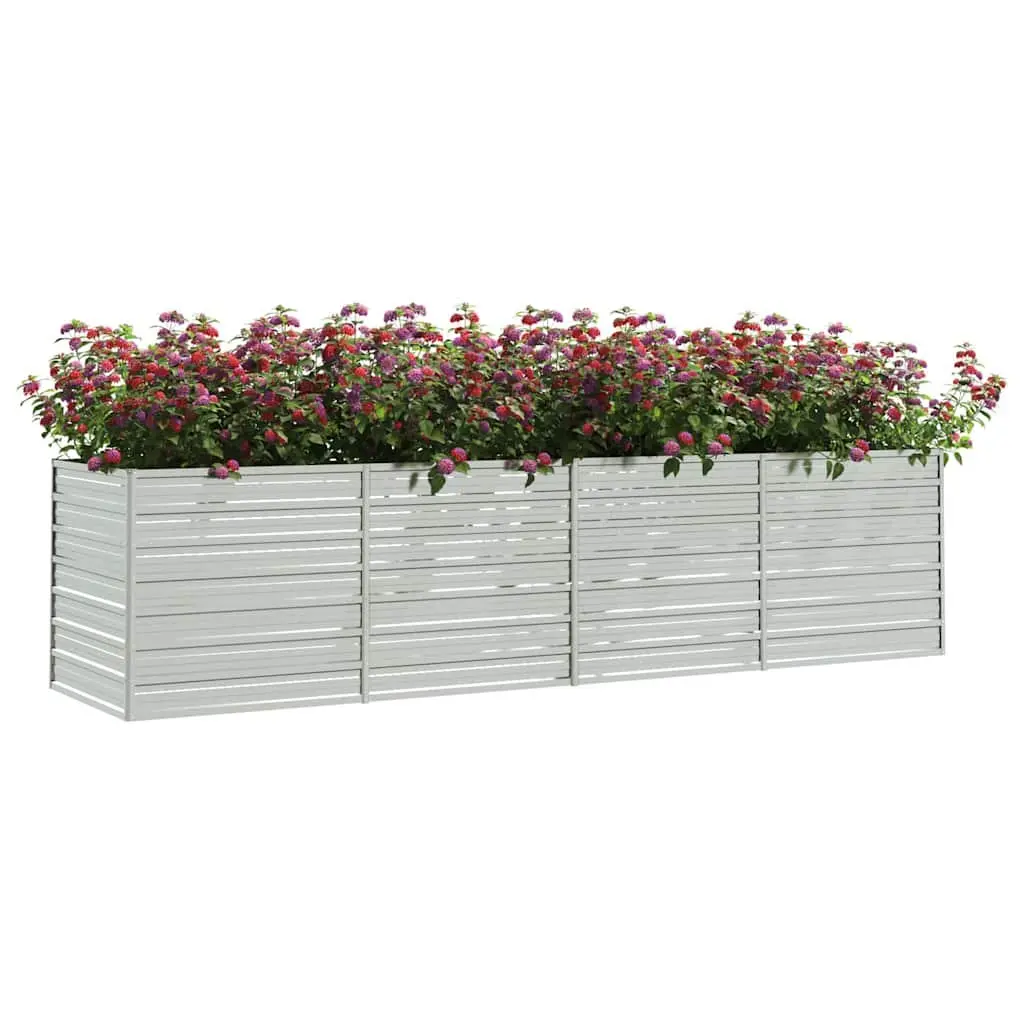 Galvanized Steel Raised Bed Planter 320 x 80 x 77 cm