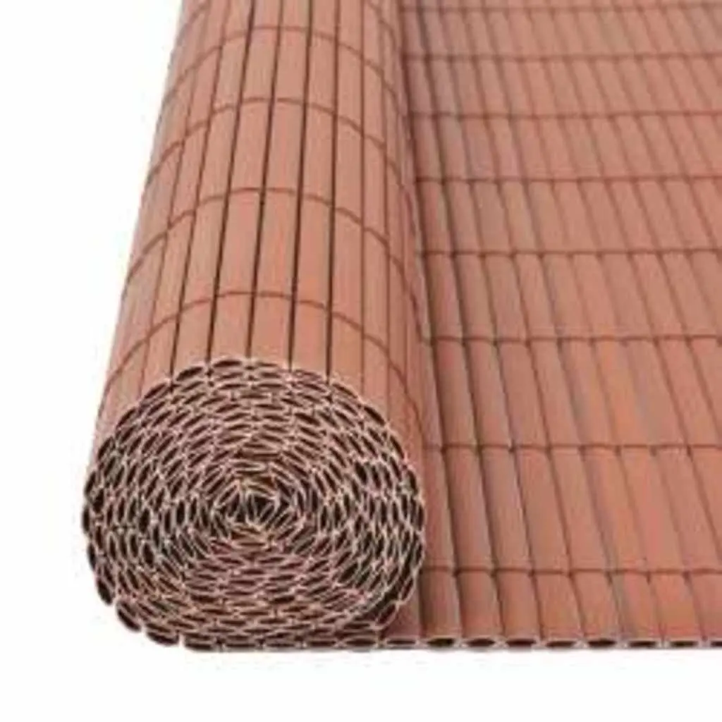 Garden Fence Panel 90x400cm Brown