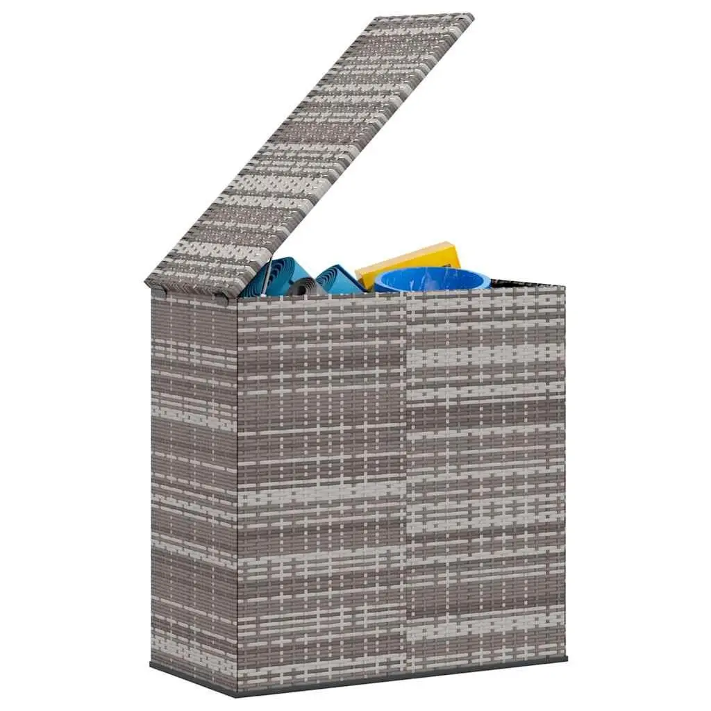 Garden Storage Cushion Box Outdoor Indoor 100x49x103.5cm Grey