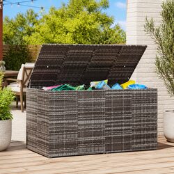 Garden Cushion Storage Box Specifications: 194x100x103cm Grey