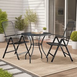 Specifications of Round Mesh Patio Dining Table Ø80cm