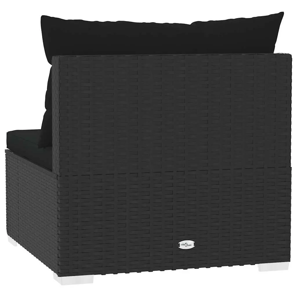 3-Seater Sofa Outdoor Garden Patio Furniture Rattan Modular Sectional Couch