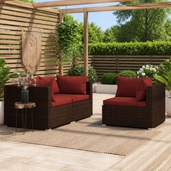 Specifications for Outdoor Sectional Sofa Set 3 Piece