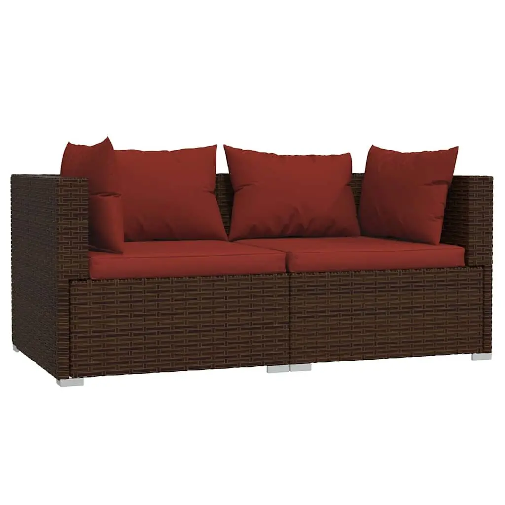 Outdoor Sectional Sofa Set 3 Piece