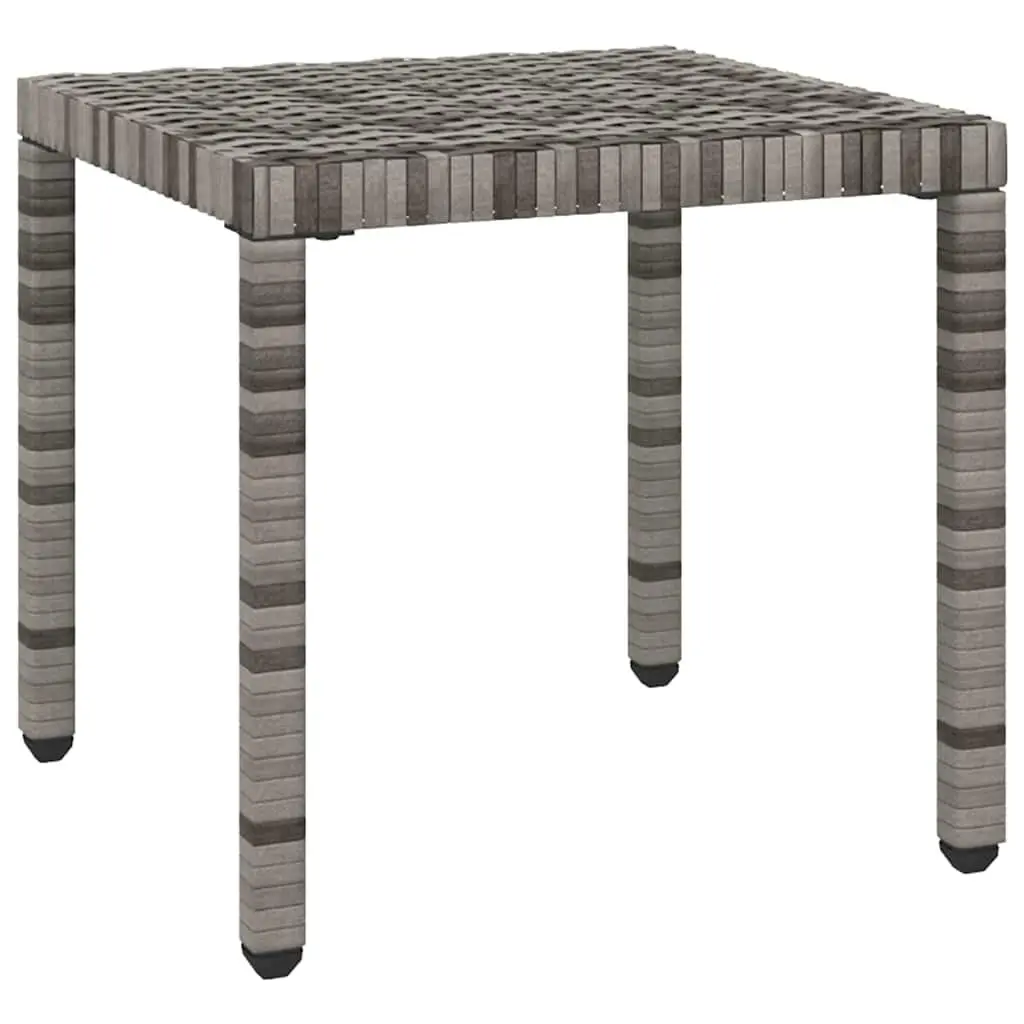 Sun Lounger with Side Table 2-Piece Outdoor Set