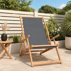 Specifications of Folding Beach Chair - Teak Wood & Fabric